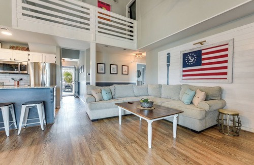 Ocean Isle Beach House | Gorgeous OIB Escape w/Dock & Canal View!