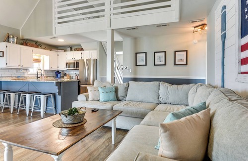 Ocean Isle Beach House | Gorgeous OIB Escape w/Dock & Canal View!