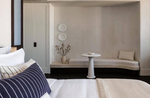 Drafaki Hotel | Gorgeous Private Terrace Suite with Breathtaking Mykonos Windmill Views