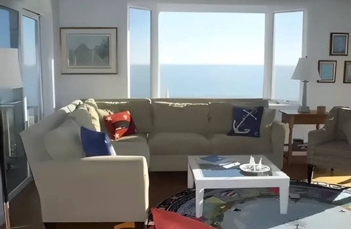 Tom Nevers House | Gorgeous upside down style home with expansive ocean views