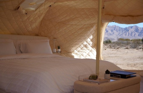 Wonder Valley Cabin | Gorgeous Yurt with Tank Pool, Fire Pit and Barbecue in Wonder Valley, California