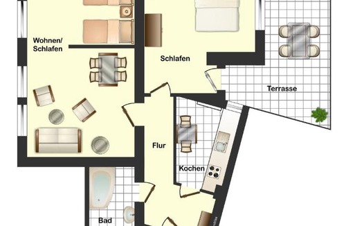 Krampfervorstadt Apartment | Gründerzeitwohnung unweit der Altstadt