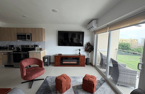 Barrio Santa Lucia Condo | Grace Oceanfront View Apartment in Jaco