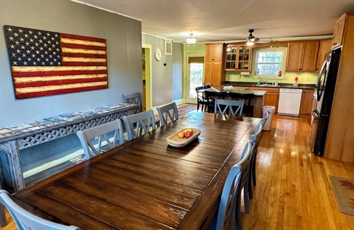 Michael House | Grafton Getaway @ Towering Pines with pond and Party Barn on 3 acre compound