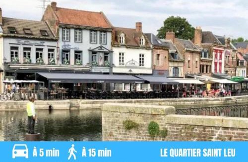 Saint-Acheul Apartment | GRAND T2 GARE AMIENS TOUT CONFORT 2PERS WIFI