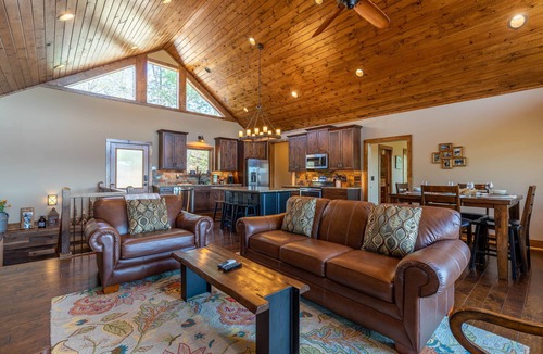 Lenoir House | Grandfather Vistas - Hot Tub, Ping Pong, Fly Fish, views of Grandfather Mountain