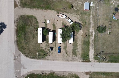 Northeast Entrance Badlands RV Rental | Grasshopper Flats RV Pad
