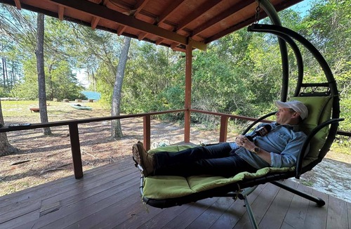 Astor Cabin | Grasshopper Lodge: Secluded, cozy, and romantic hand-crafted rustic cabin