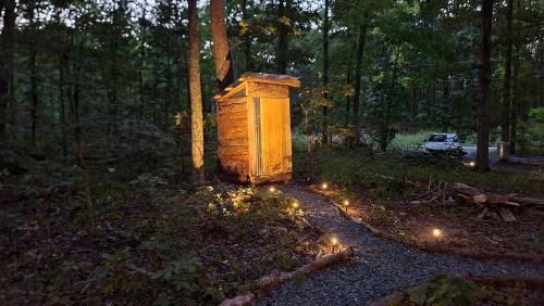 Denton Other | Great Glamping Getaway in North Carolina in this Stunning Elevated Bell Tent in Denton