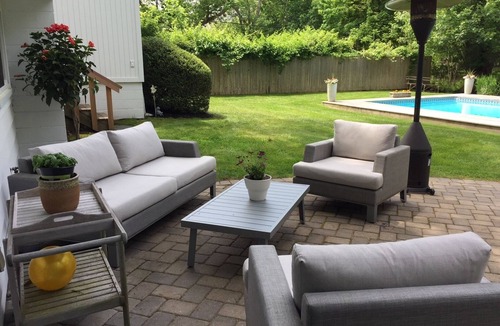 Westhampton Beach House | Great Location Heated Salt Water Pool Walk to Village