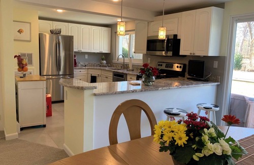 Westhampton Beach House | Great Oneck Woods Location Salt Water Pool