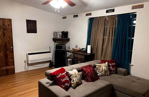 Chalmette Apartment | GREAT STUDIO SUITE...above garage suite over looking pool