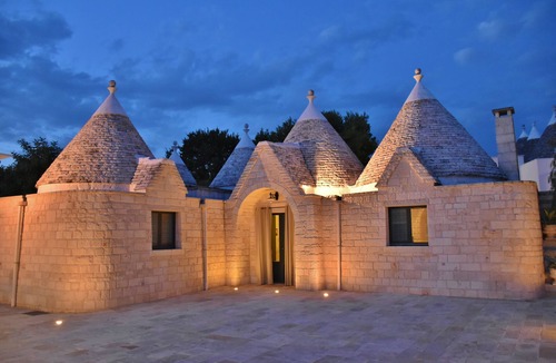 Cisternino Villa | Great Trulli Style Villa w/Infinity Edge Heated Private Pool, 500+sqm Terraces