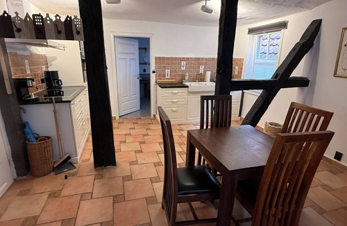 Grebenstein Apartment | Grebenstein with castle & towers near Sleeping Beauty's Sababurg & Rapunzel's Trendelburg