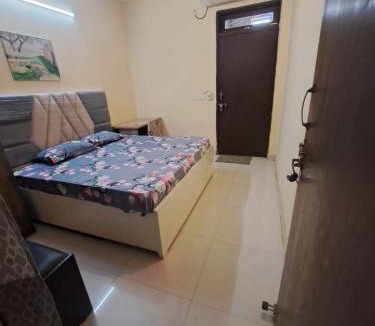 Udyog Vihar Apartment | Green Bacchus stays Self Check-In