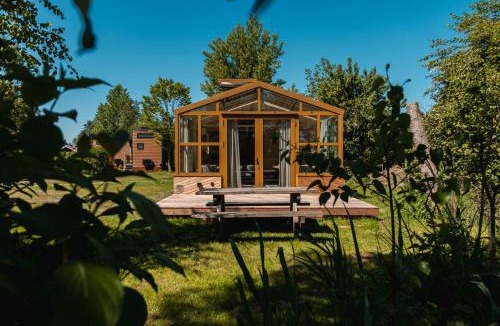 Scherpenzeel House | Groepsruimte + 4 Tiny Greenhouses (16 personen)