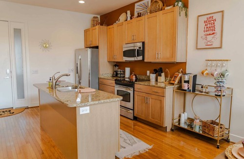 East Market District Apartment | Groovy NuLu Condo | Stylish and Relaxing Home!