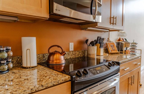 East Market District Apartment | Groovy NuLu Condo | Stylish and Relaxing Home!