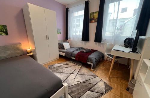 Mainaschaff House | Grosses Apartment Aschaffenburg 4 Schlafzimmer für bis zu 11 Gäste AschaffApartment Mainaschaff