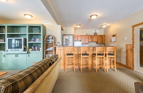 Silver Star Mountain Condo | Ground Floor Condo at Creekside - pet friendly, large mudroom, close to trails
