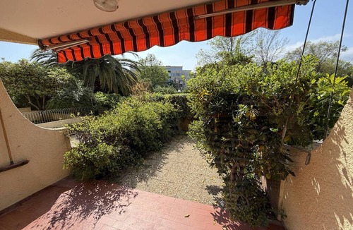 Argeles Plage Apartment | Ground Floor 2-Room Apt with Pool Access, Terrace, and Parking - 300m from Beach