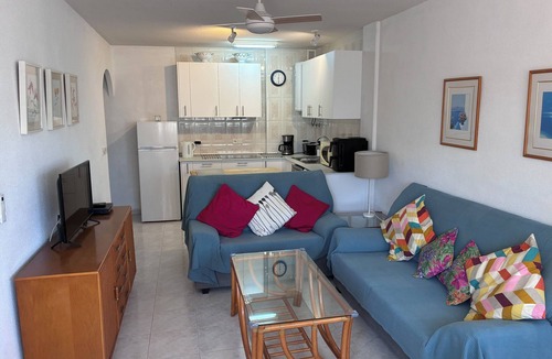 Estrella del Mar Apartment | Ground floor apartment with 20m shared, key-only-access pool directly in front.