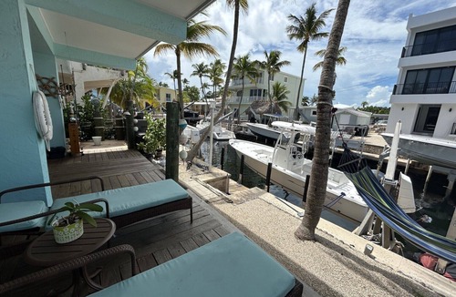 Key Largo Apartment | Ground floor private studio in paradise, canal front Key Largo, Ocean access.