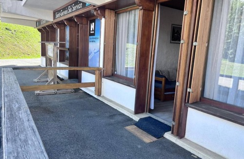Le Bettex Apartment | Ground floor, view mountain, terrace, tv, 35m², Saint Gervais