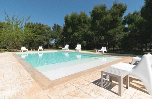 Specchiolla House | Group villa, pool,12 guests, 2 independent villas, bbq, 3 km sandy beaches