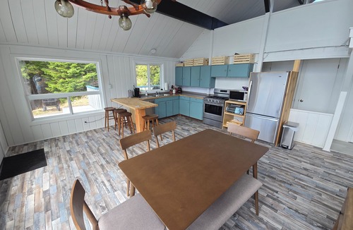 Discovery Islands Cabin | Grouse Island: A Private Island, All Yours - Private Dock, Sauna, Sleeps 8