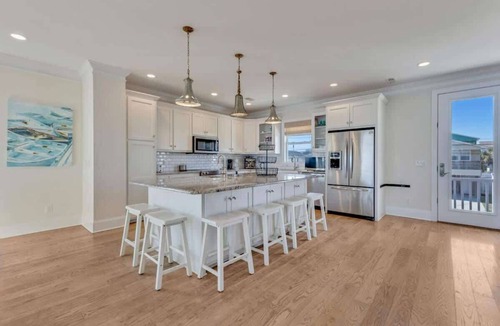 Kure Beach House | Guest Favorite-Elevator-Heated Pool-Oceanfront