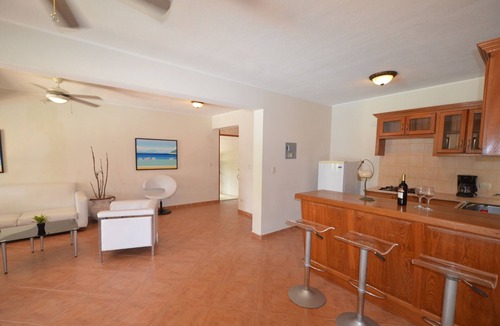 El Batey Apartment | Guest-friendly Beachfront Condo With Pool, Jacuzzi, A/C, Wifi, Near Everything
