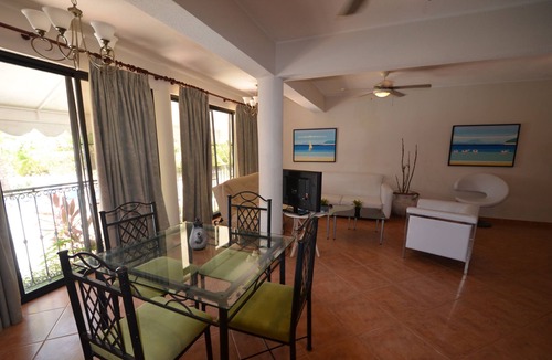 El Batey Apartment | Guest-friendly Beachfront Condo With Pool, Jacuzzi, A/C, Wifi, Near Everything