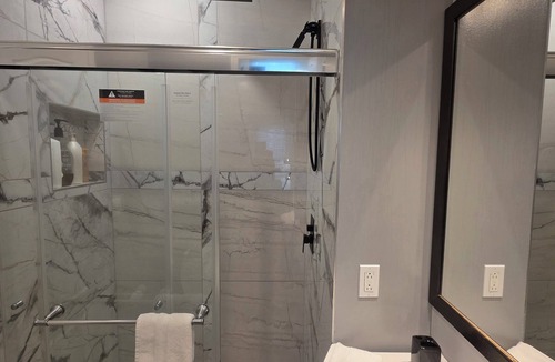 Gaithersburg House | Guest Suite by Ameridency: 1 King Bed, 1 Bath with Rain Shower, Full Kitchen