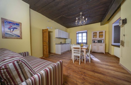 Tarvisio Apartment | GuestHost - A cozy 65 square meters apartment, perfect for eight people, located on the first floor of a historic building built in 1864 and renovated in 2025 while maintaining its historic atmosphere (NO elevator).The property is located on Tarvisio's m