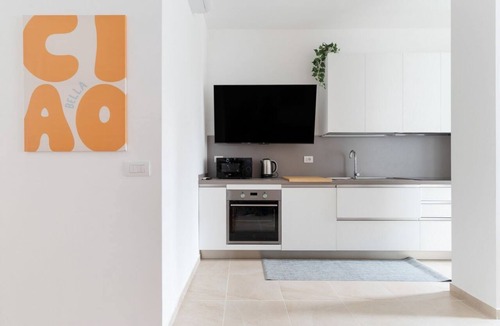 San Vittore Apartment | GuestHost - A modern and spacious 142 square meters apartment, perfect for five people, located on the second floor of a building with an elevator (NOT accessible to guests with disabilities).The property is just steps from the S. Agostino metro station,