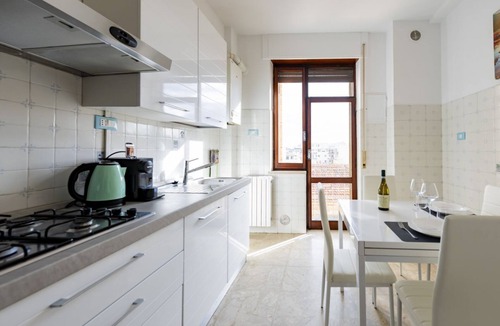 Pescara Apartment | GuestHost - Charming 60 sqm apartment, perfect for two guests or couple with children, located on the sixth floor of a centrally located building (with elevator NOT suitable for guests with disabilities).The property is located on Pescara’s main avenue
