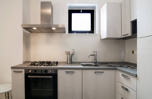 Centro Giano Apartment | GuestHost - Comfortable apartment located on the seventh floor of a modern residence equipped with a lift.In 40 square meters of space it comfortably accommodates 2 people with a double bedroom.Located in the Fonte Laurentina district, near the ring road