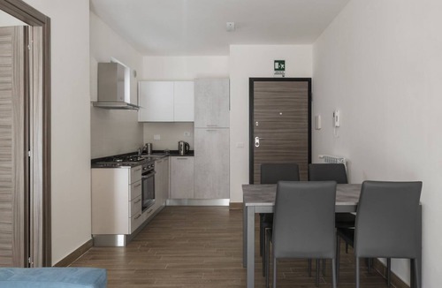 Centro Giano Apartment | GuestHost - Comfortable apartment located on the sixth floor of a modern residence equipped with a lift.In 40 square meters of space it comfortably accommodates two people with a double bedroom.Located in the Fonte Laurentina district, near the ring road