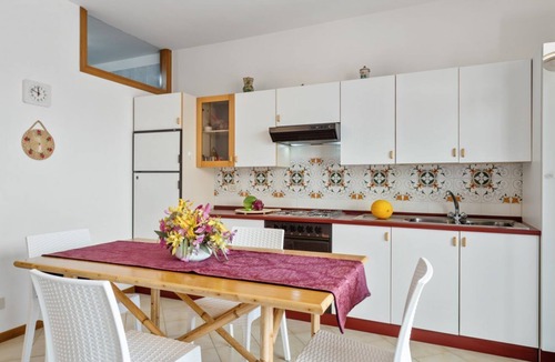 Taormina Apartment | GuestHost - Comfortable 50 sqm apartment with terrace, able to accommodate up to 4 people, located on the fifth floor of a building with lift (NOT suitable for disabled people - 15 steps to access it). The property is located in a quiet area of ​Tao