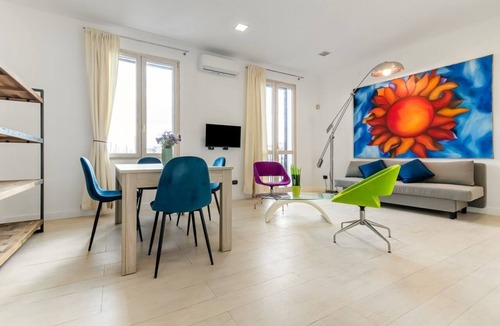 Castellammare Vucciria Apartment | GuestHost - Modern 83 sqm apartment, perfect for 5 people, located on the second floor of an ancient building (NO lift and some steps to access it). The property is located in La Cala, a picturesque port located in the heart of Palermo, just 12 minutes o