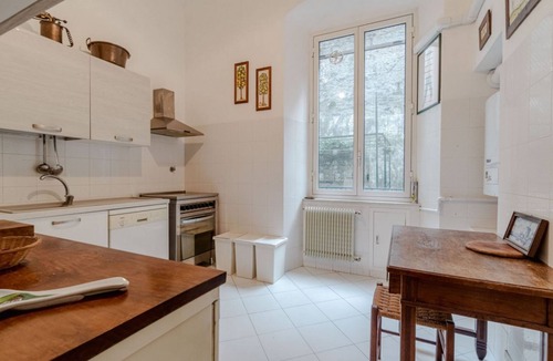 Castelletto Apartment | GuestHost - Spacious and welcoming 120 square meters apartment, perfect for six people, located on the second floor of a historic building with an elevator (NOT accessible to disabled guests).The property is centrally located in Genoa, just a 5-minute wa
