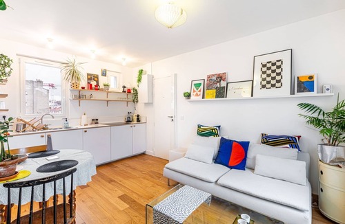 Charonne Apartment | GuestReady - White Bliss in the 20th