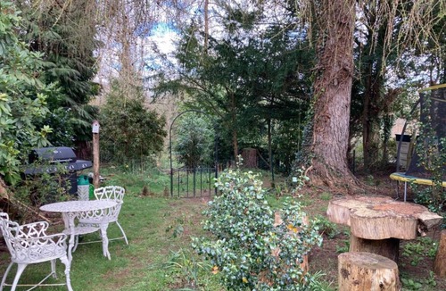 Bramley House | Guildford Home- River, Woodland Garden & Waterfall View, Guildford, Surrey, UK