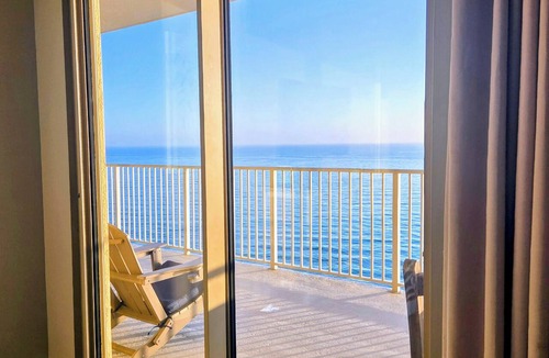 Thomas Drive Condo | Gulf Front 3 Bedroom; Wrap Balcony w/spec Gulf Views; Newly renovated.