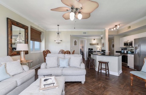 Miramar Beach Condo | GULF FRONT @ CELADON BEACH~Quiet West End! Wraparound Balcony ~ Free Beach Chair Service!