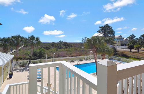 Cape San Blas Condo | Gulf Front, Community Pool, Plenty of Parking ~ Dunes Club 1B