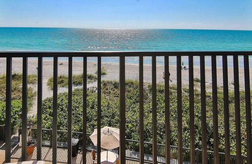 Belleair Beach Condo | Gulf front condo with pool amazing views and central AC dog friendly