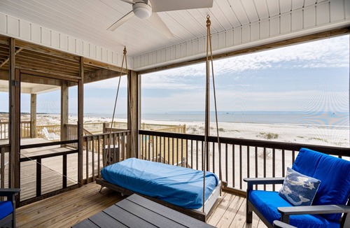 Dauphin Island House | Gulf Front Home with 3 Master Bedrooms