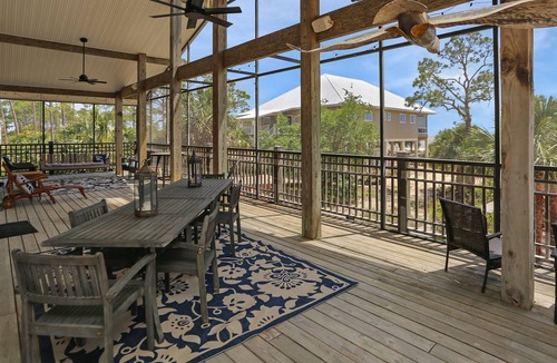Indian Pass House | Gulf Front with Historical Southern Charm, Best Screen Porch on the Beach